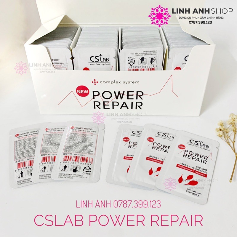 Dưỡng gói CSLAB Chính hãng dưỡng mày môi