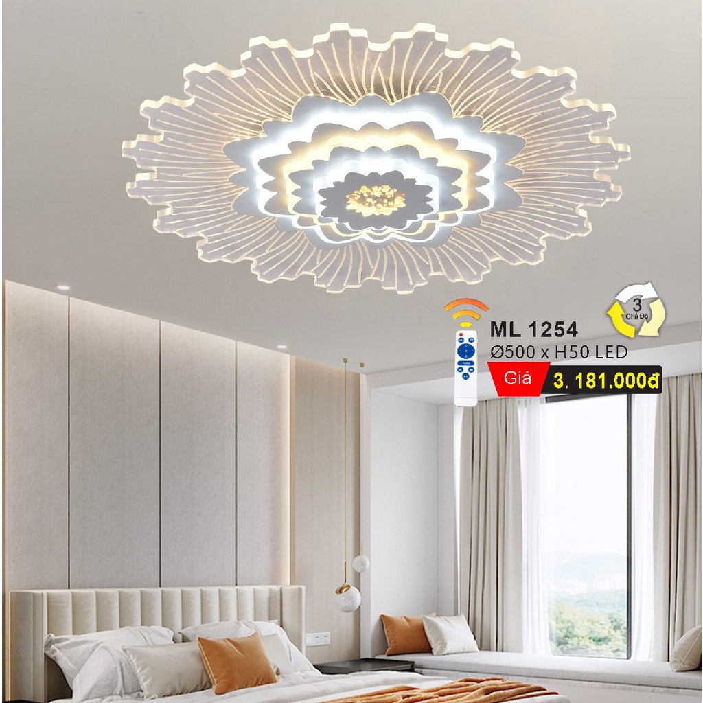 Đèn Ốp Trần,Đèn trang trí nội thất, phòng khách, chung cư, căn hộ đẹp