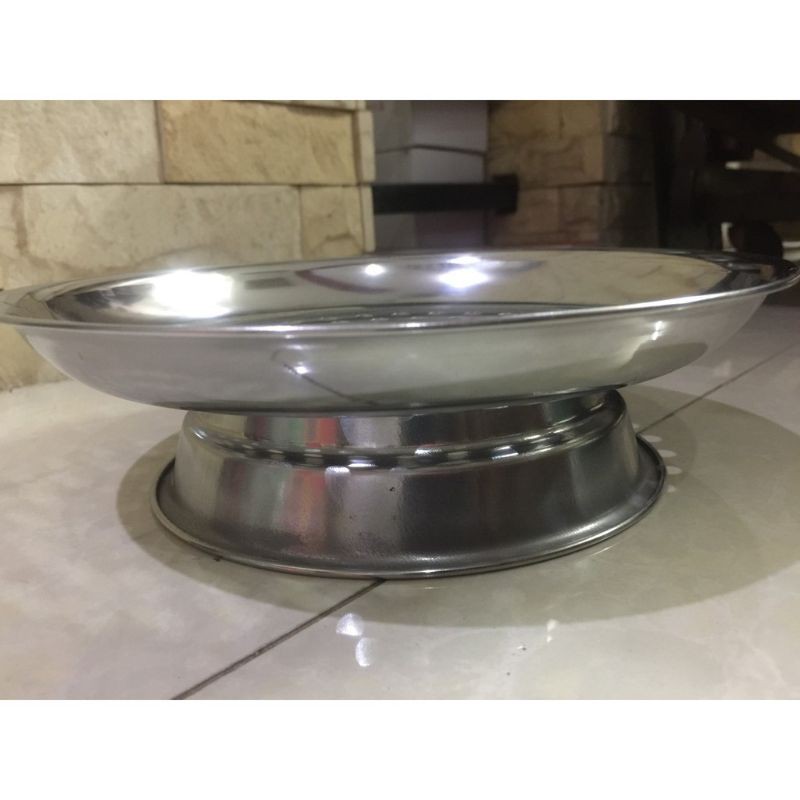 Xửng hấp inox có chân size 20, 22, 24 cm