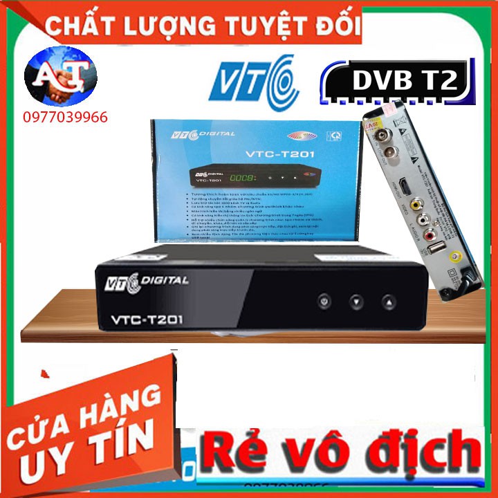 Đầu Thu Kỹ Thuật Số Đầu Thu Mặt Đất VTC t201