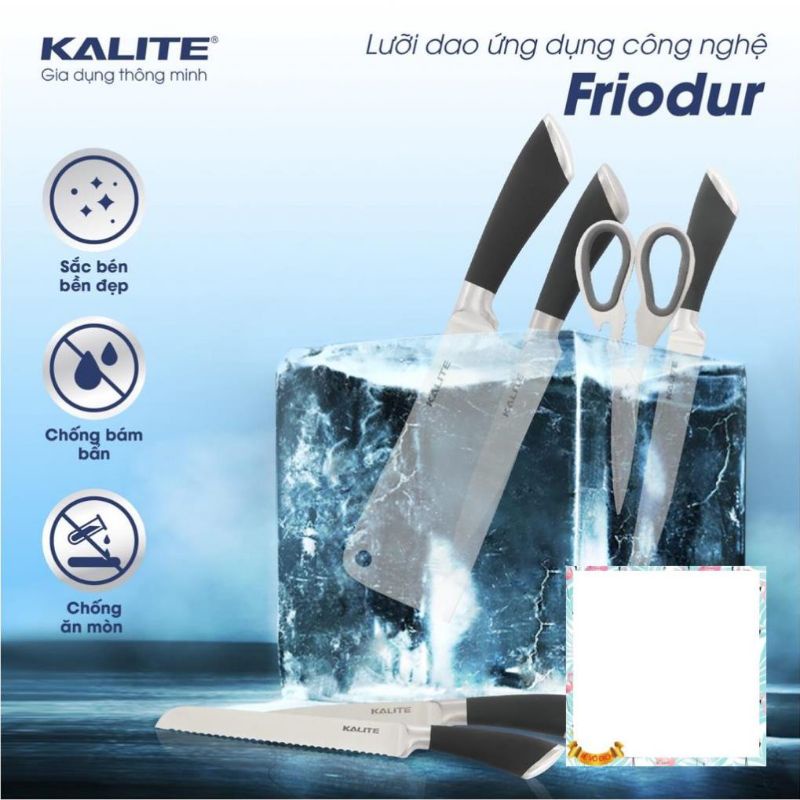 Bộ Dao Kéo Kalite KL 191 Inox Cao cấp & ARBER