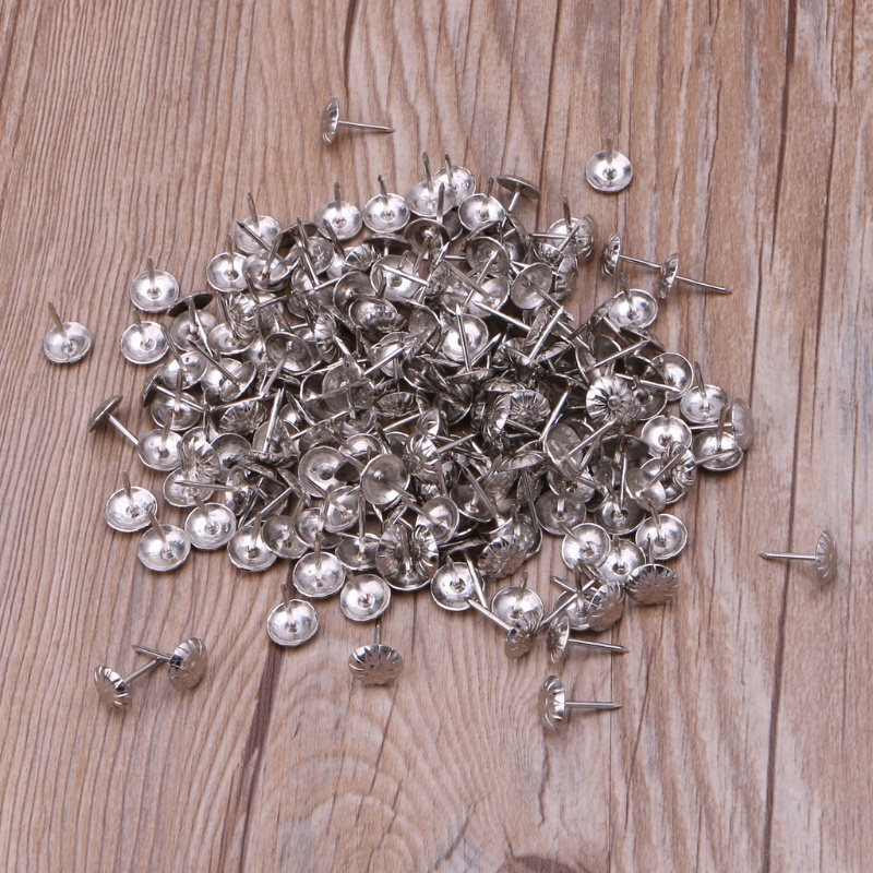 Set 500 Đinh Tán Hình Tròn Dùng Trang Trí Nội Thất DIY