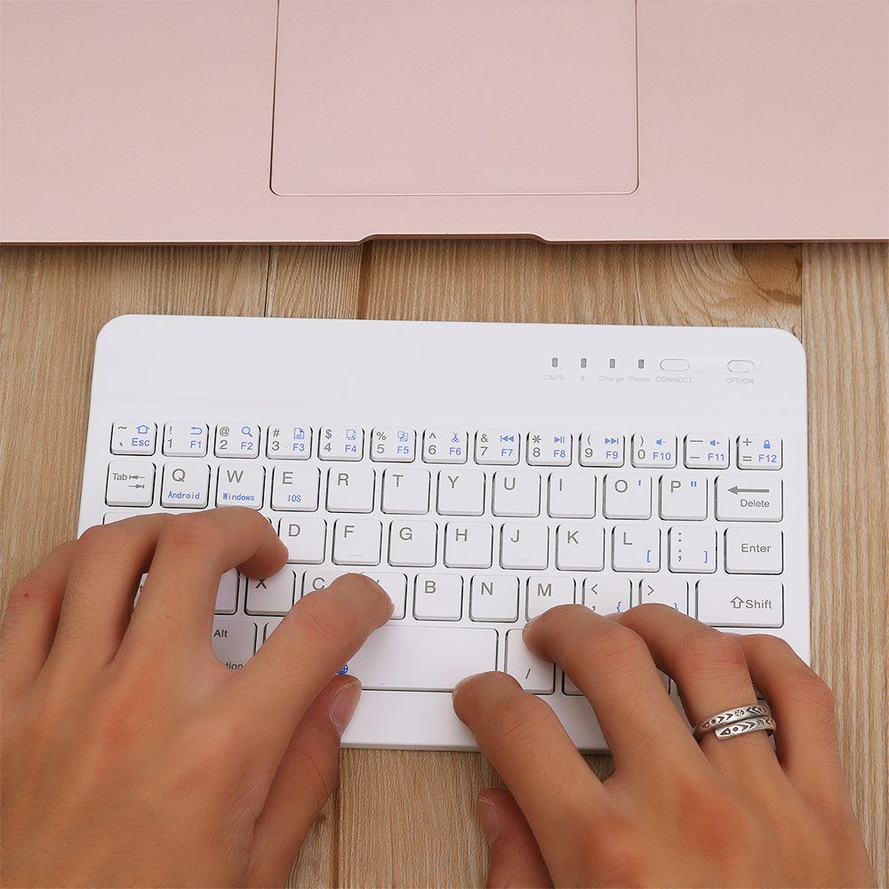 .Bàn Phím Bluetooth Không Dây 59 Phím Chất Lượng Cao Cho Điện Thoại / Laptop / Máy Tính Bảng