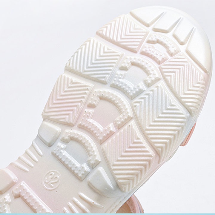 Giày sandal elsa bé gái từ 3-12 tuổi màu hồng SA05