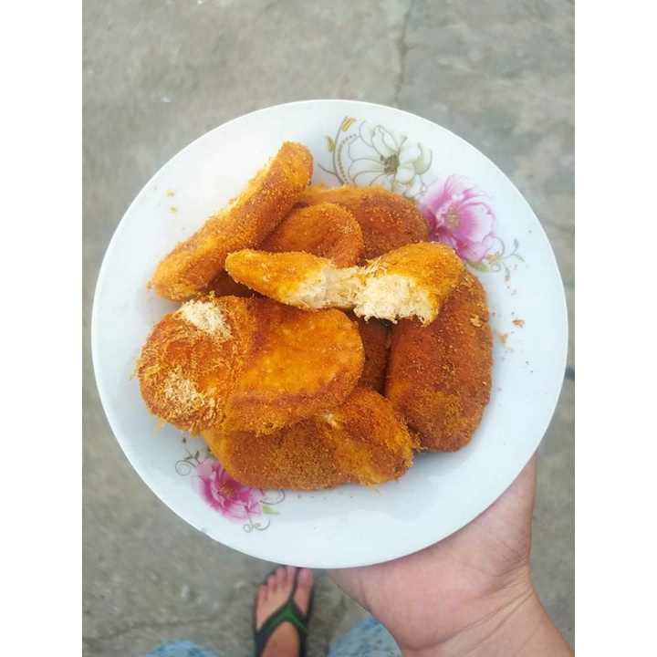 500g Bánh bông lan sợi thịt gà không vỏ
