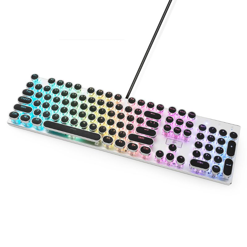 Bàn Phím Cơ 87 / 104 Nút Bấm Màu Xanh Cho PC Laptop