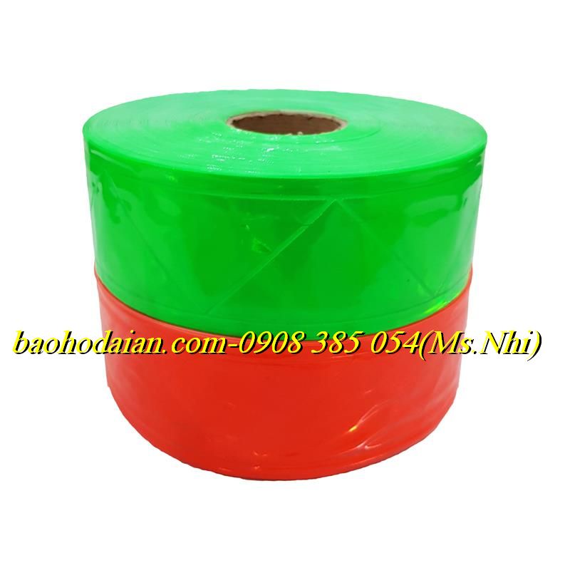 Cuộn phản quang nhựa hoạt tiết W 5cm x 50m may kèm quần áo- Nhiều màu lựa chọn