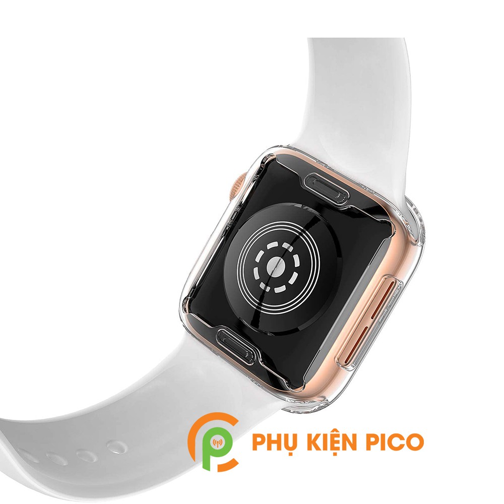 Ốp viền đồng hồ Apple Watch Series 4/5 Size 40/44mm Silicon dẻo