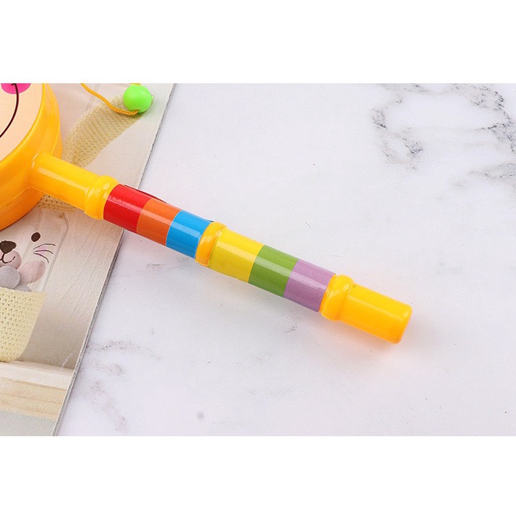 Trống lắc tay hoạt hình dễ thương cho bé