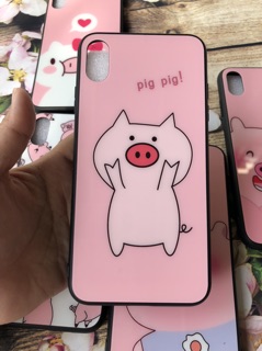Ốp lưng iPhone XS MAX hình bé heo cực cute
