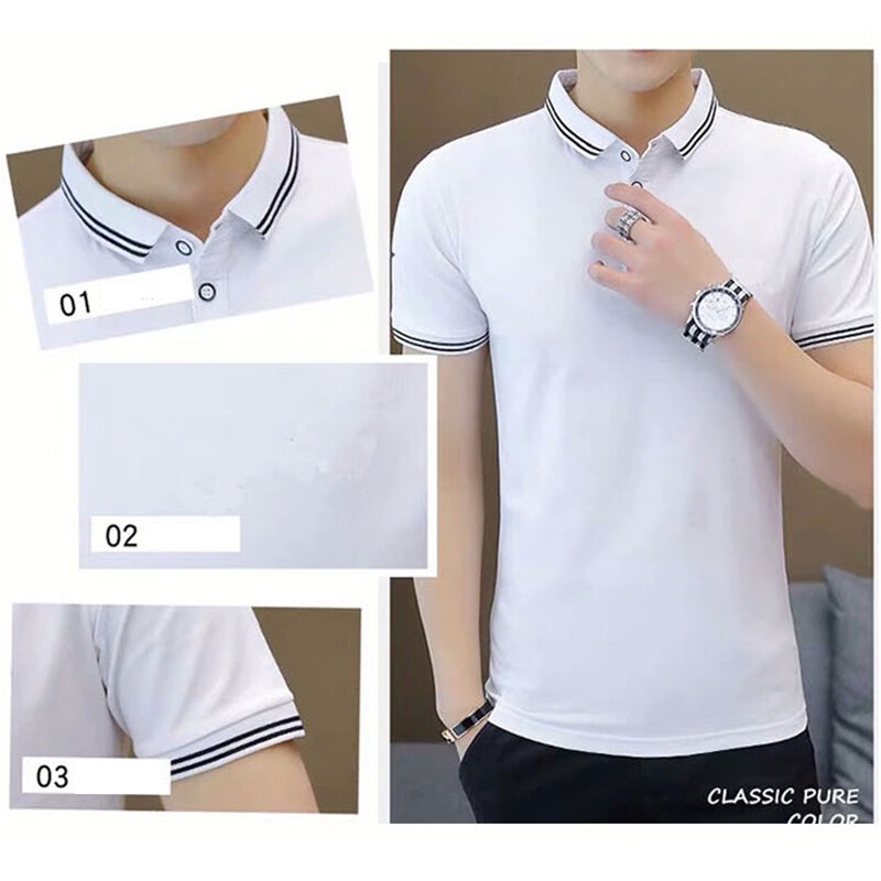 Áo Sơ Mi Nam Ngắn Tay Cổ Bẻ Thời Trang Hàn