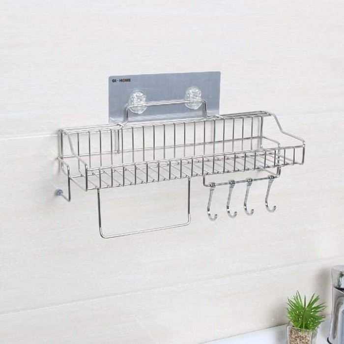 Kệ nhà bếp đa năng dán tường cao cấp Gi-Home (Gi-82420)