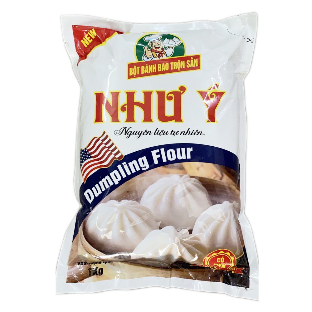 Bột bánh bao trộn sẵn Như Ý 1kg - Có men nở