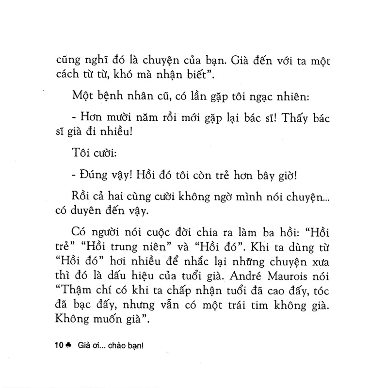 Sách già ơi chào bạn