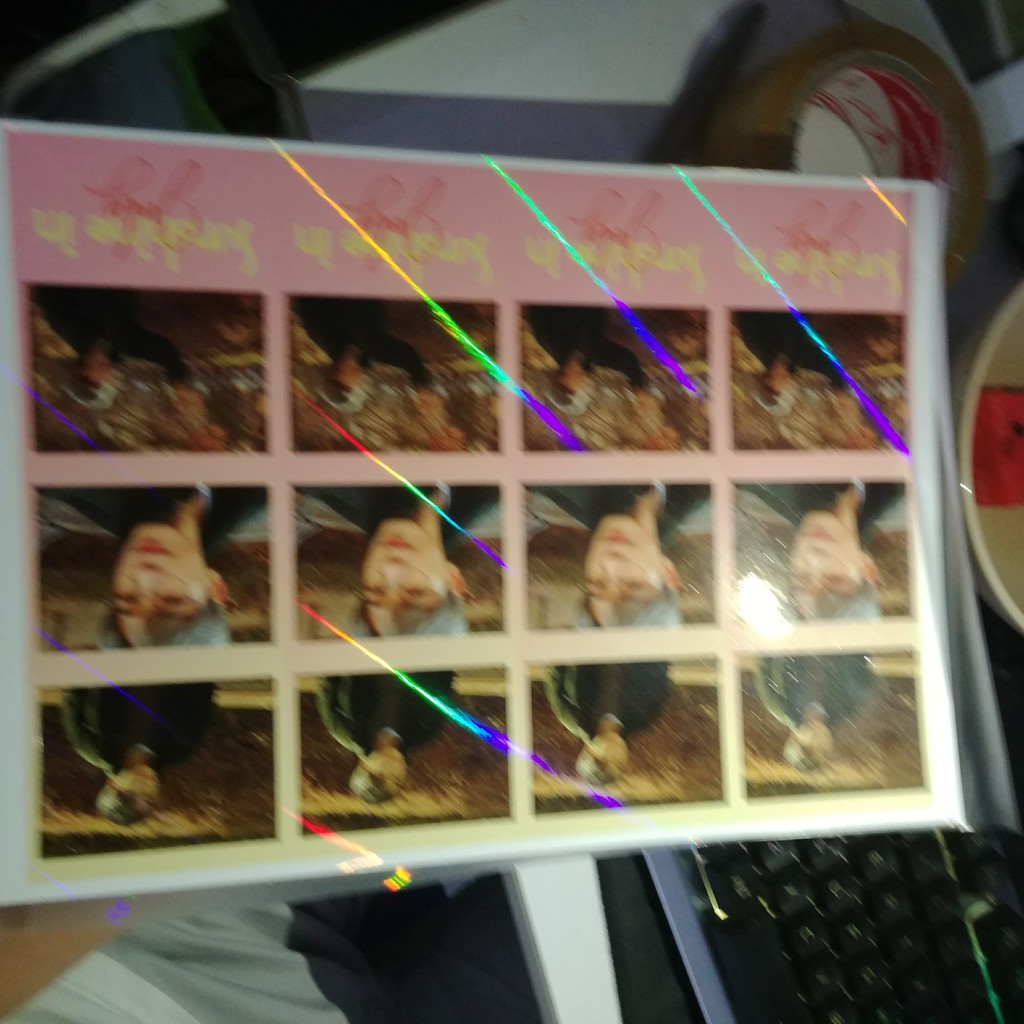 Photostrip cán hologram in theo yêu cầu