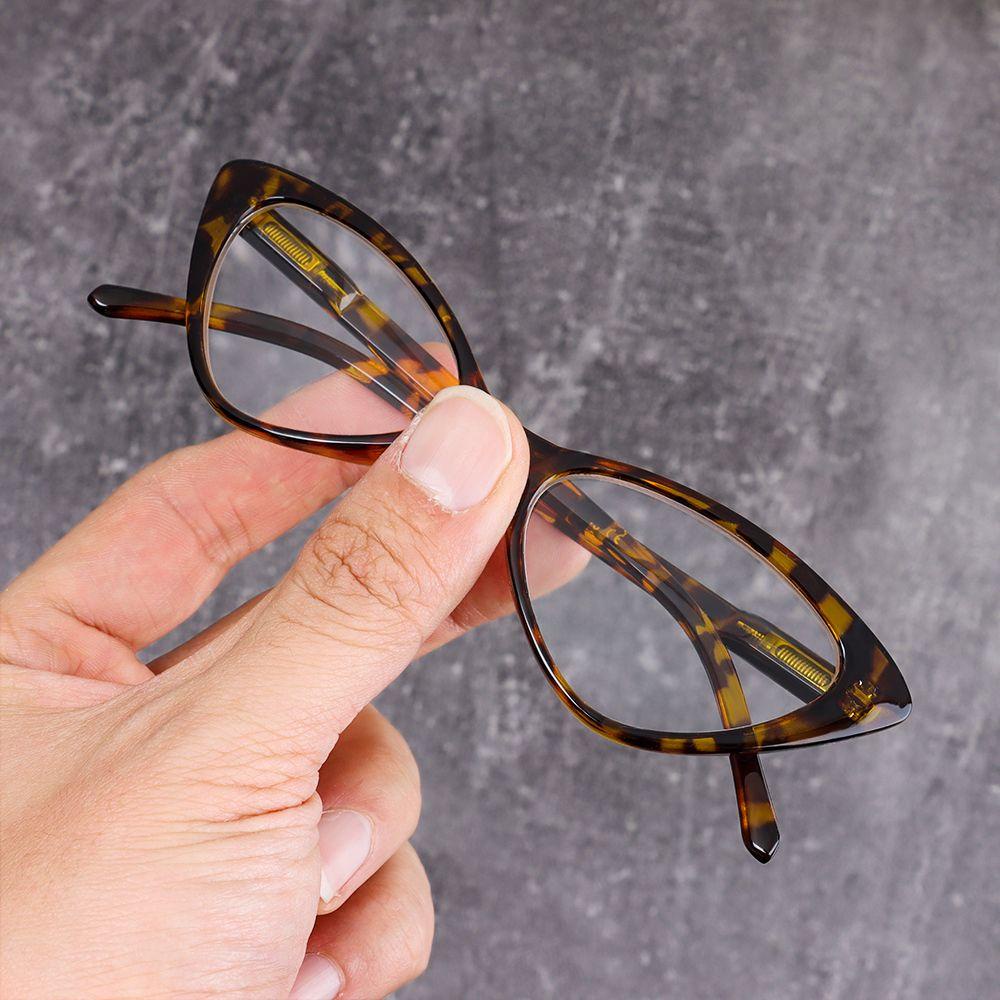 Kính Mát Mắt Mèo Tròng HD Trong Suốt Unisex Ket1