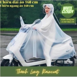 Áo mưa cánh dơi trong suốt