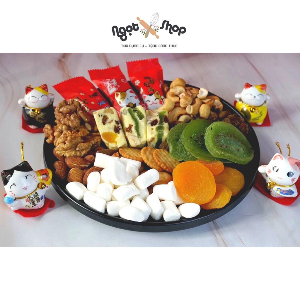 Mơ sấy dẻo nhập khẩu, loại 1 ngon ngọt tự nhiên, nguyên liệu làm kẹo nougat, trang trí bánh kẹo 100g