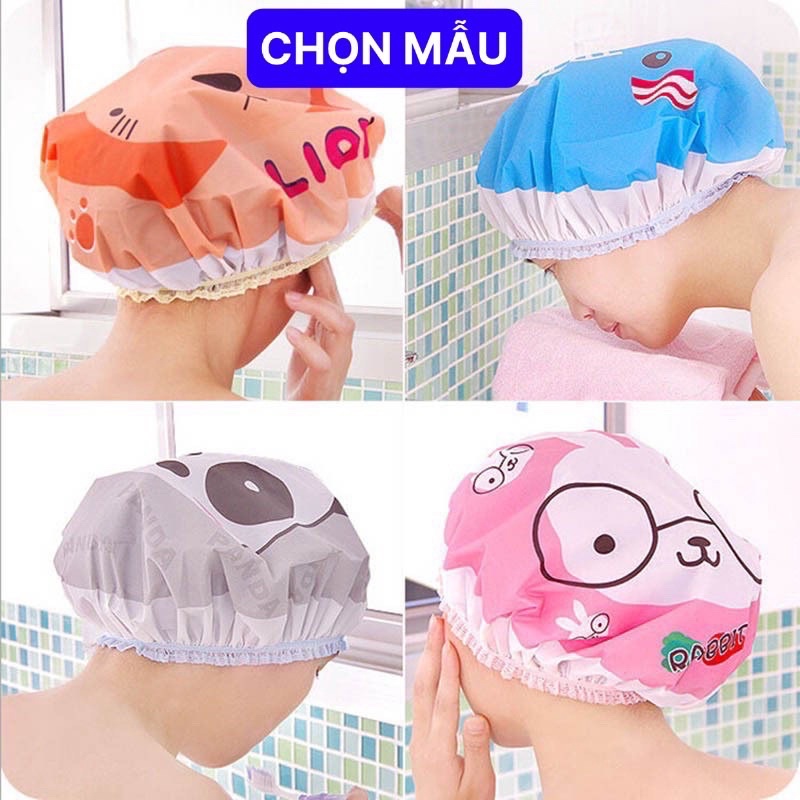 Mũ Trùm Tóc - Nón Chụp Tóc Trong Nhà Tắm (có bán sỉ)