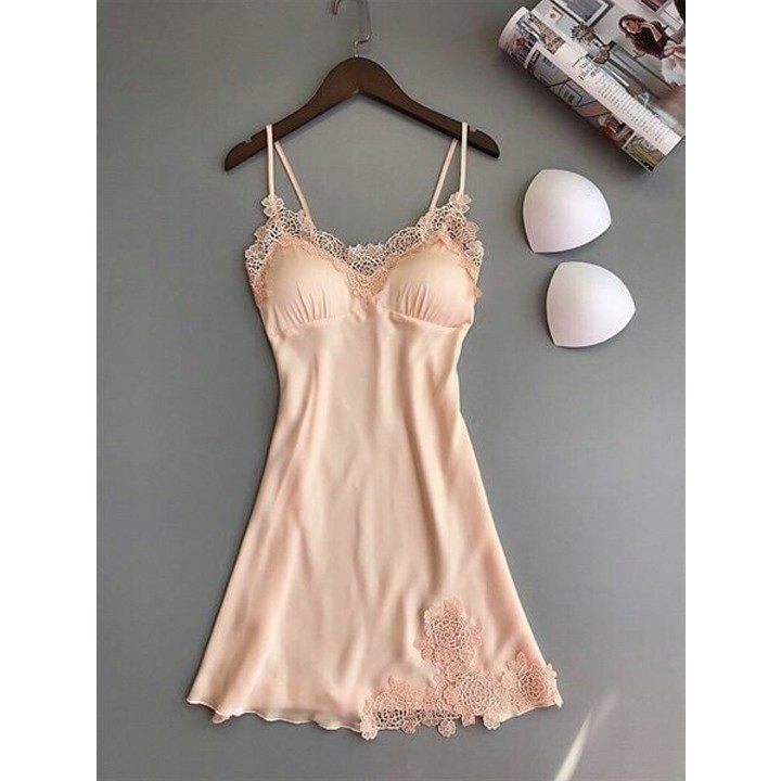Váy ngủ 1 chi tiết Ngực Hở Lưng Cao Cấp Gợi Cảm | BigBuy360 - bigbuy360.vn