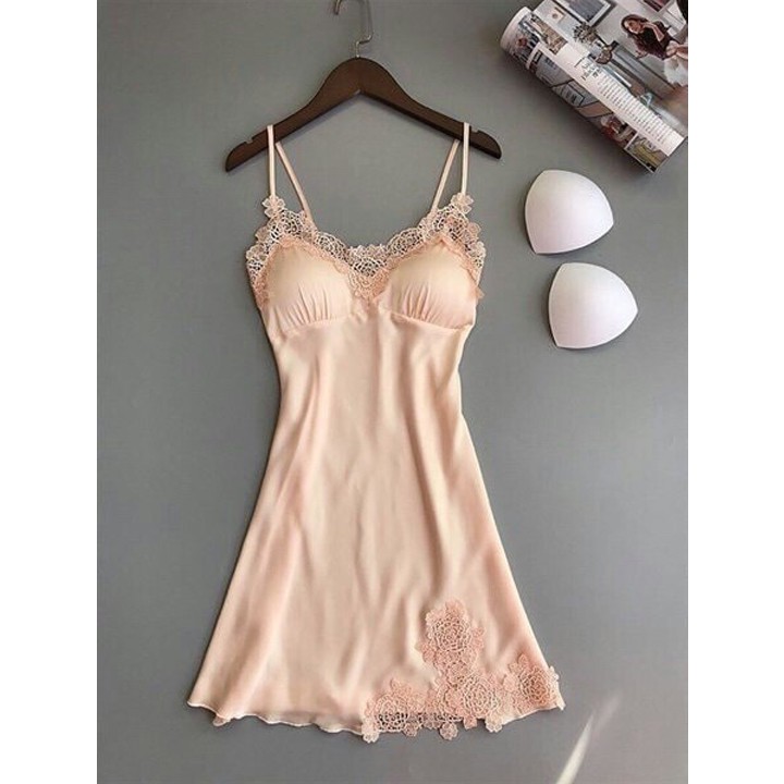 Váy ngủ 1 chi tiết Ngực Hở Lưng Cao Cấp Gợi Cảm | BigBuy360 - bigbuy360.vn
