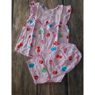 Combo đồ bộ tole gồm 5 bộ lửng m, 5 bộ lửng xl, 5 cái đầm