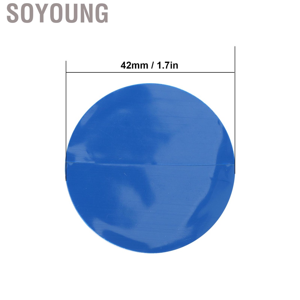 Miếng Vá Lốp Xe Hơi / Máy 1.7in Bằng Cao Su Không Ruột