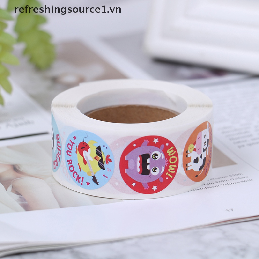 Bộ 500 miếng dán khen thưởng khen thưởng cho giáo viên/học sinh 1m.vn}