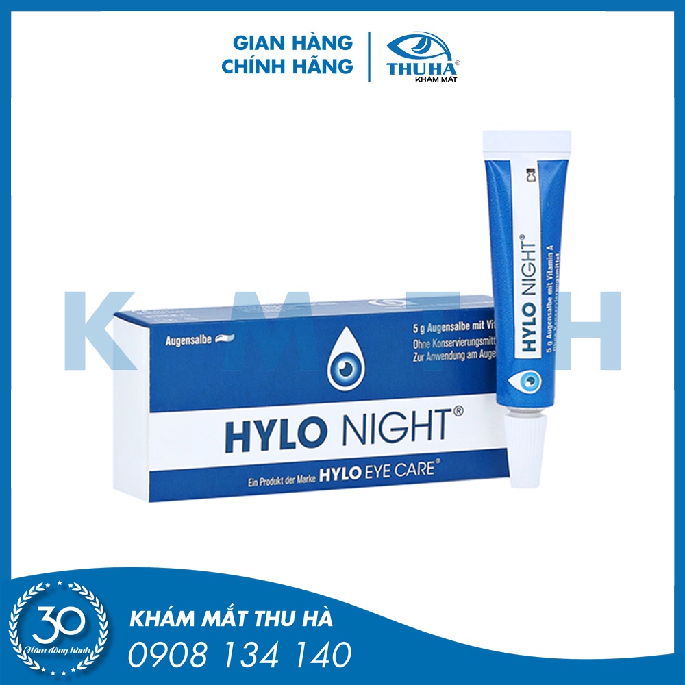 Mỡ Vitamin A tra mắt VitA POS® nay là HYLO NIGHT® [Đức] - Chính hãng