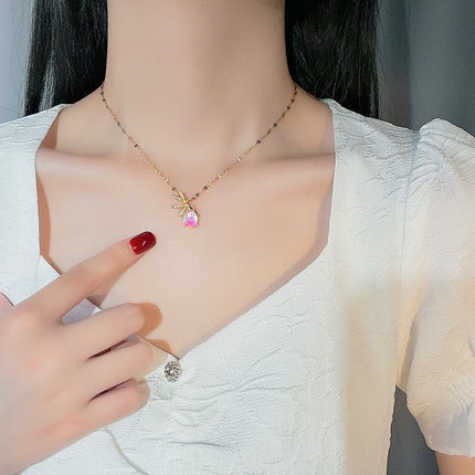 Vòng cổ Thép Titan Mặt Hình Thiên Thần Nhỏ Thời Trang