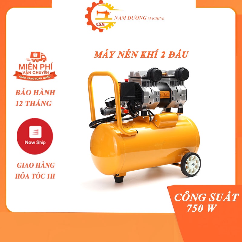 Máy nén khí không dầu Dawer DA 550-30 800W 30L công nghệ đức &gt; Máy nén khí không ồn