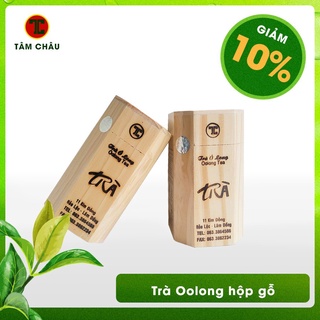 TRÀ OOLONG ( Ô LONG) HỘP GỖ TÂM CHÂU 100GR - TÂM CHÂU