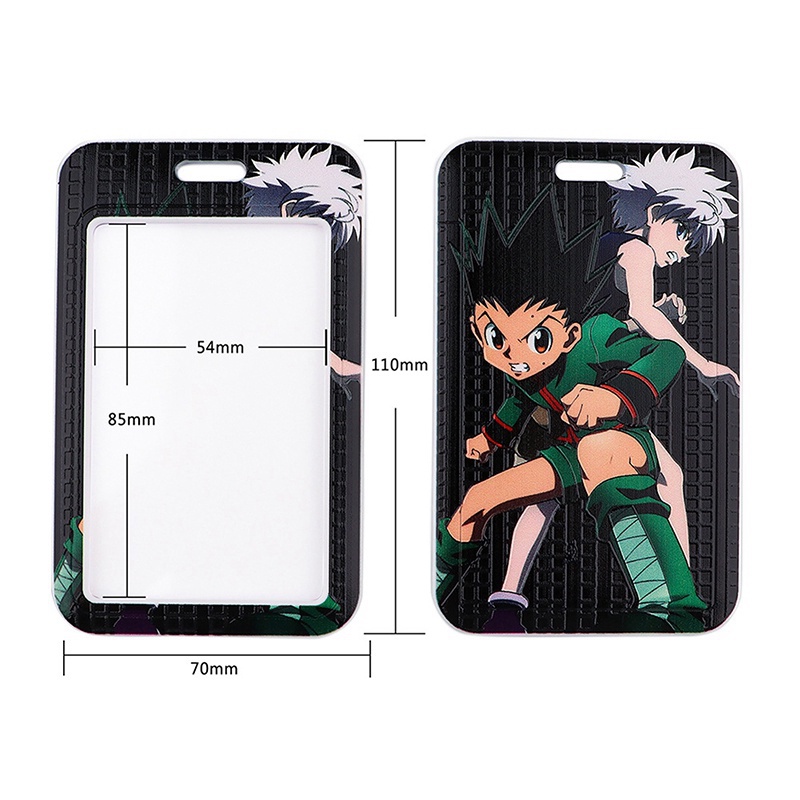 Vỏ Bảo Vệ Thẻ Kèm Dây Đeo Thẻ Hình Anime Hunter x Hunter