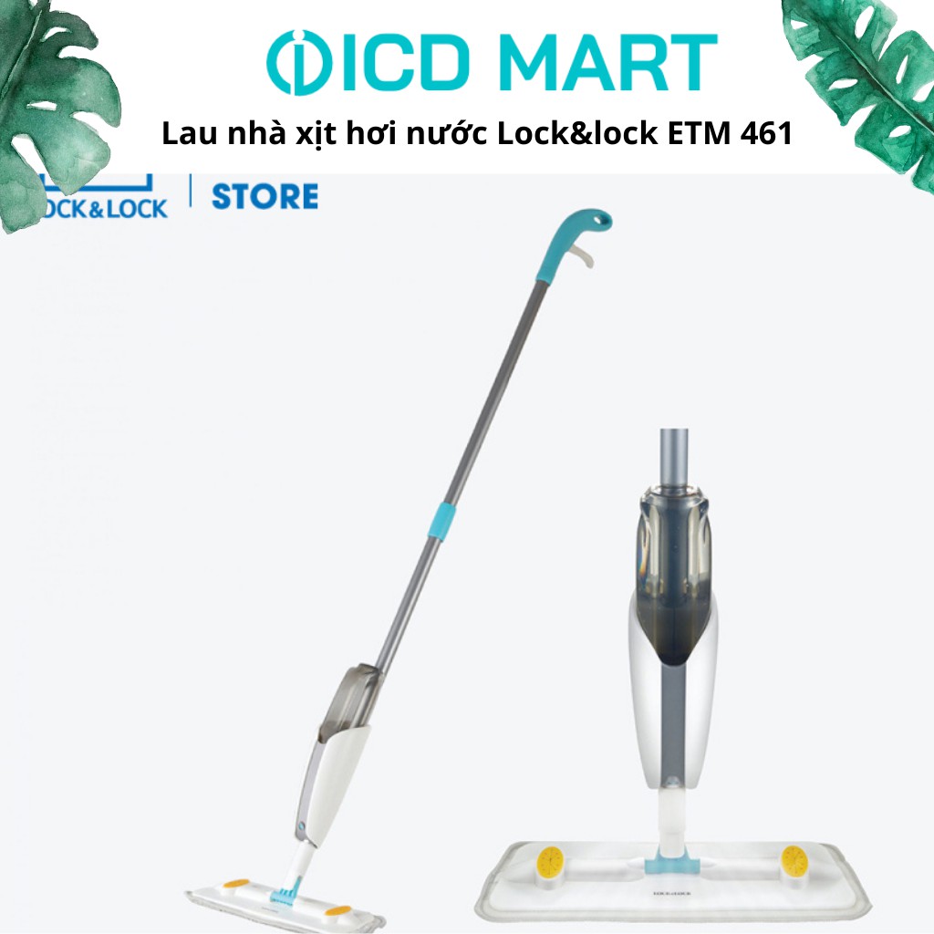 [Mã LIFEHLDEC giảm 10% đơn 99k] [LOCK&LOCK CHÍNH HÃNG] Cây lau nhà Lock&Lock dạng xịt nước ETM461