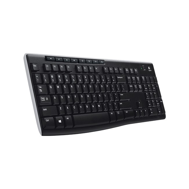 Bàn Phím Không Dây Logitech K270 Cho Máy Tính, Laptop Wireless Chính Hãng BH 36T