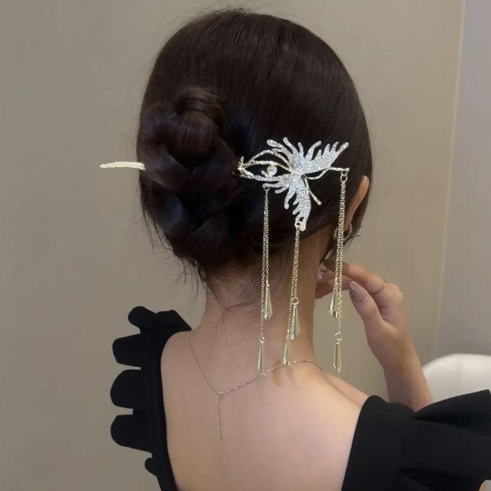 Trâm Cài Tóc Hình Bướm Thời Trang Cổ Điển Cho Nữ