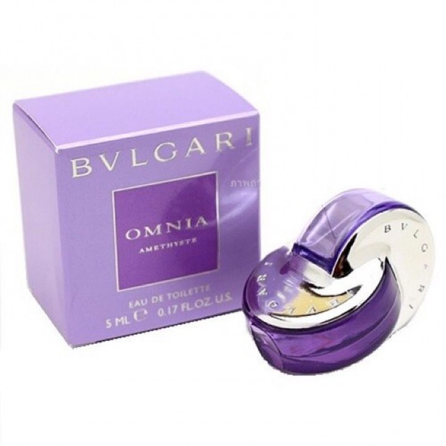 🌹 Nước Hoa Bvlgari Omnia Amethyste EDT Mini 5ml