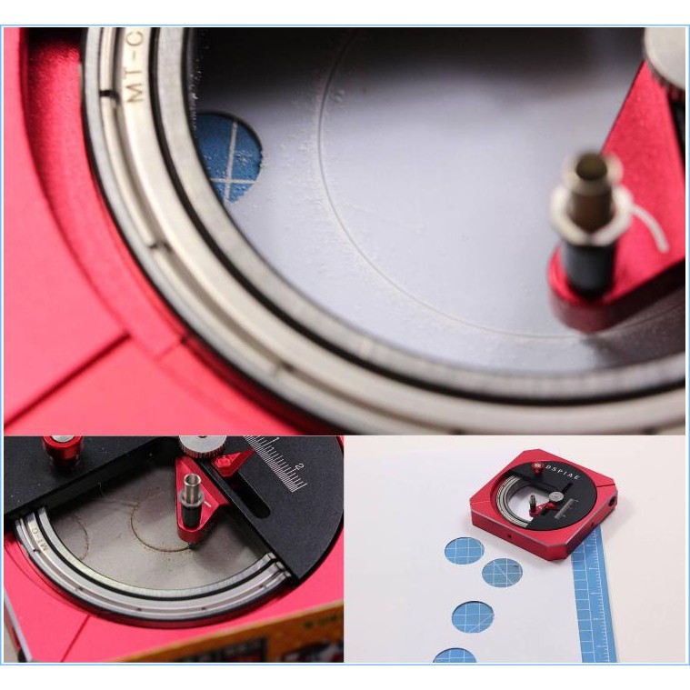 Dụng cụ kĩ thuật DSPIAE cắt hình tròn các cỡ 1-50mm MT-EC MT-C  2.0 Circular cut Shape tool hobby