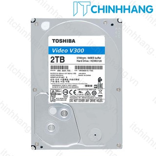Ổ Cứng HDD Camera Toshiba 2TB HDWU120UZSVA - Hàng Chính Hãng