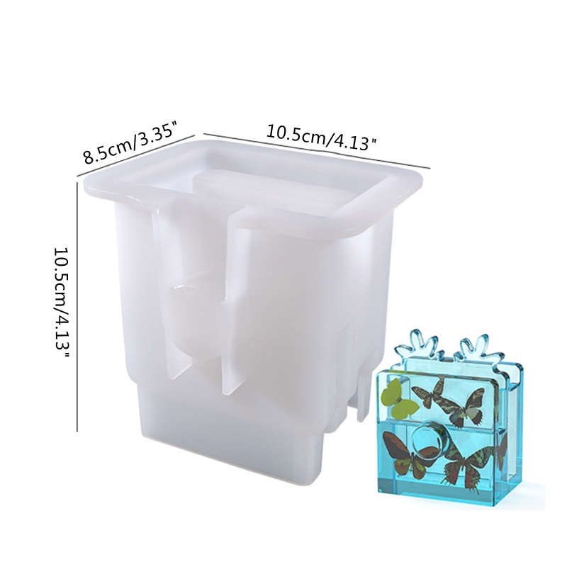 Khuôn Silicon Làm Giá Đỡ Bút Chì / Điện Thoại DIY