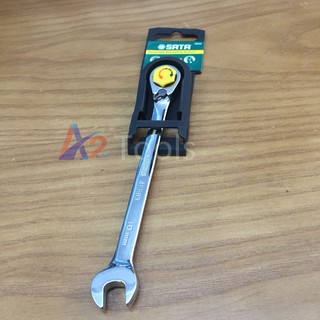 Cờ lê vòng miệng tự động đảo chiều sata 10mm 46603