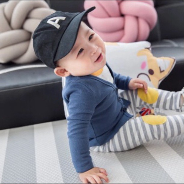 AS2 CA ÁO KHOÁC CADIGAN CỔ TIM CHO BÉ YÊU 1 AS2