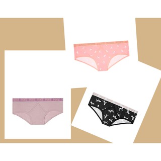 Quần lót Victoria Secret Lurex Logo Hipster size M
