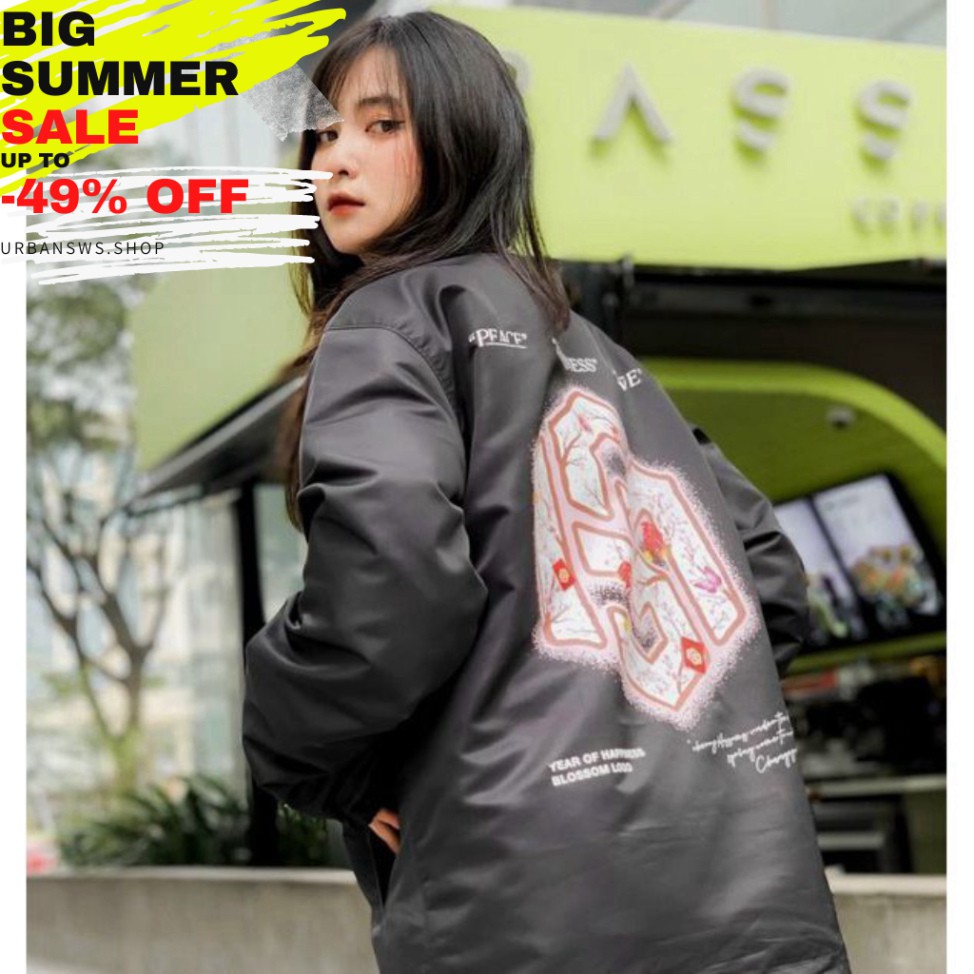 (XẢ KHO NGHỈ SHOPEE) Áo Khoác Dù Kiểu Bomber In Nhiều Hoạ Tiết, Thời Trang Phong Cách, Chất Dù 2 Lớp Giá Sỉ