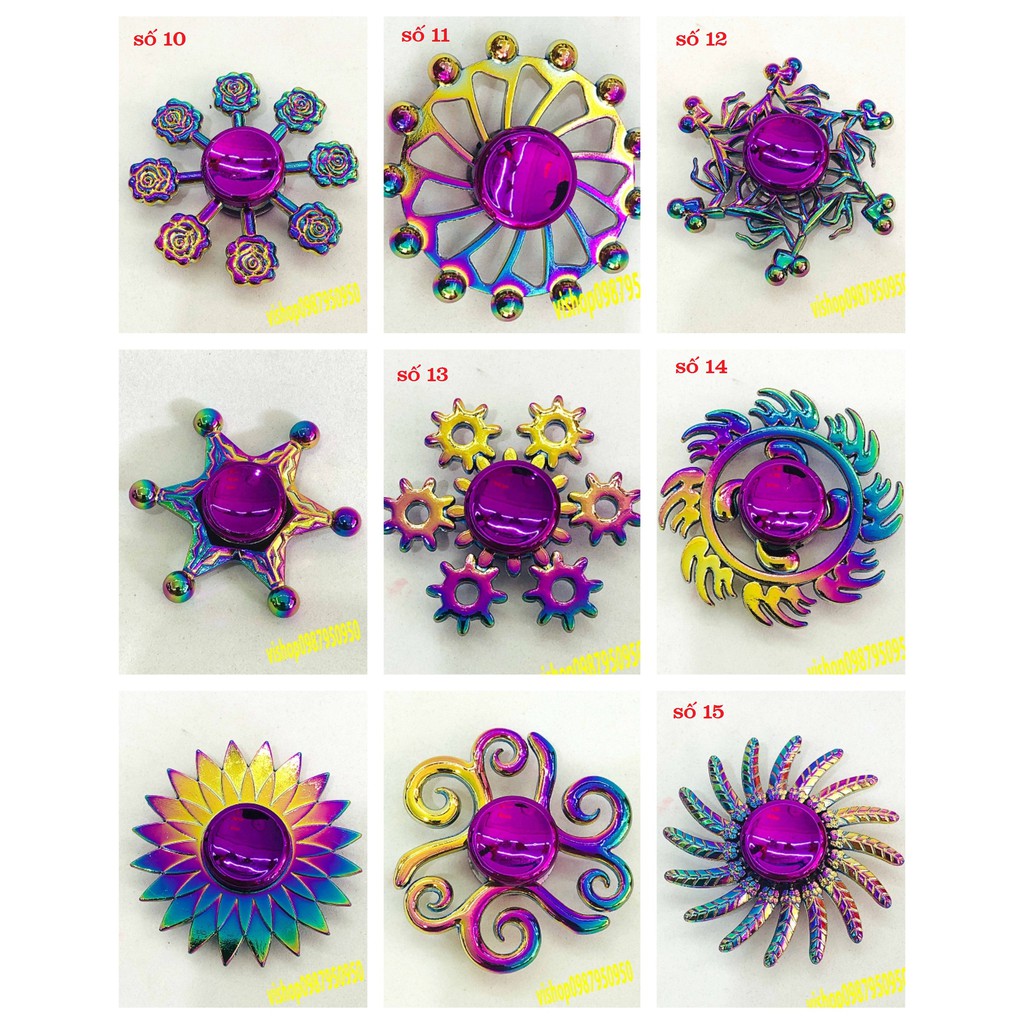 HÀNG MỚI VỀ Spinner con quay đồ chơi giảm stress - spinner titan