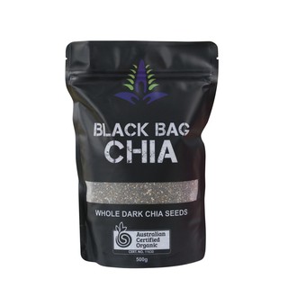 Hạt chia đen hữu cơ úc black bag chia túi 500g - ảnh sản phẩm 1