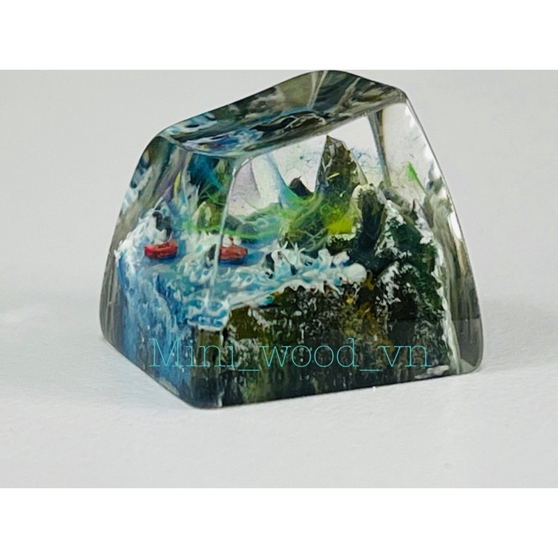 Nút bàn phím cơ Thiên Nhiên Hùng Vĩ.Keycap resin impressive nature.Keycap artisan