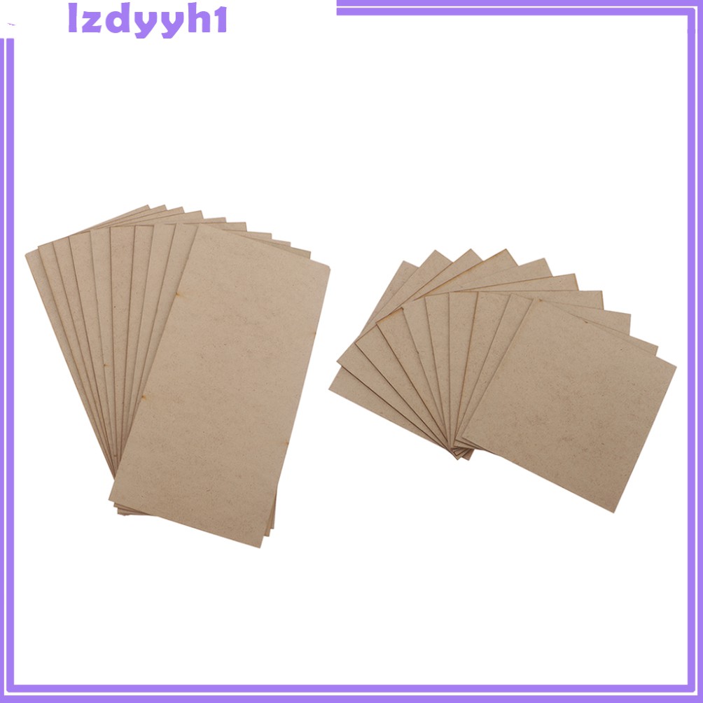 Set 10 Tấm Gỗ Khắc Chữ Joy Diy