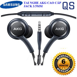 Tai Nghe SamSung Cao Cấp AKG Jack 3.5 Chính Hãng Mới 100% cho S10, S9, S8, Note 8, Note 9, ... Bảo hành 6 tháng