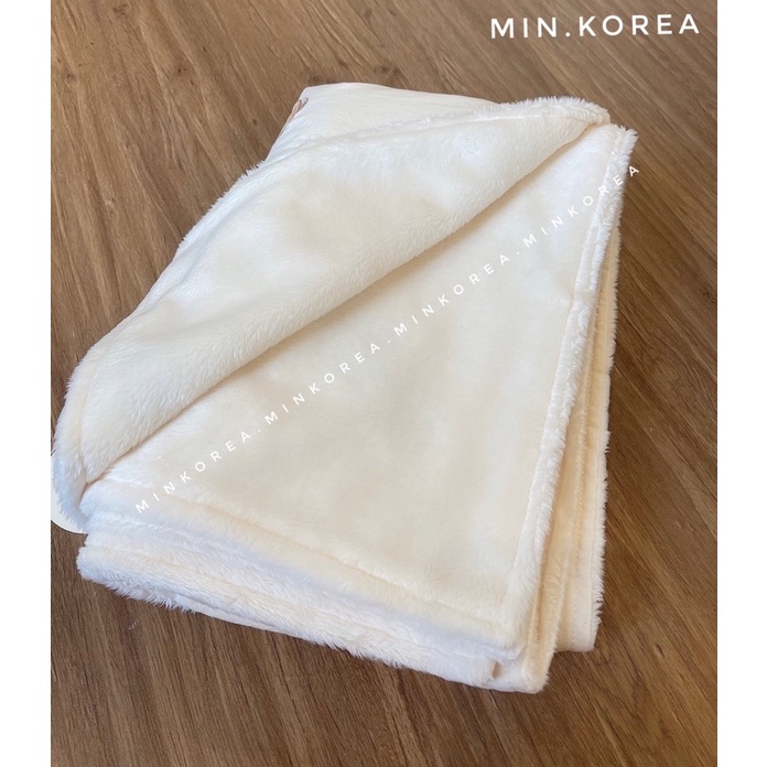 CHĂN GẤU CHEZBEBE 1 MẶT COTTON THÊU HỌA TIẾT 1 MẶT BÔNG MỊN - Made In Korea